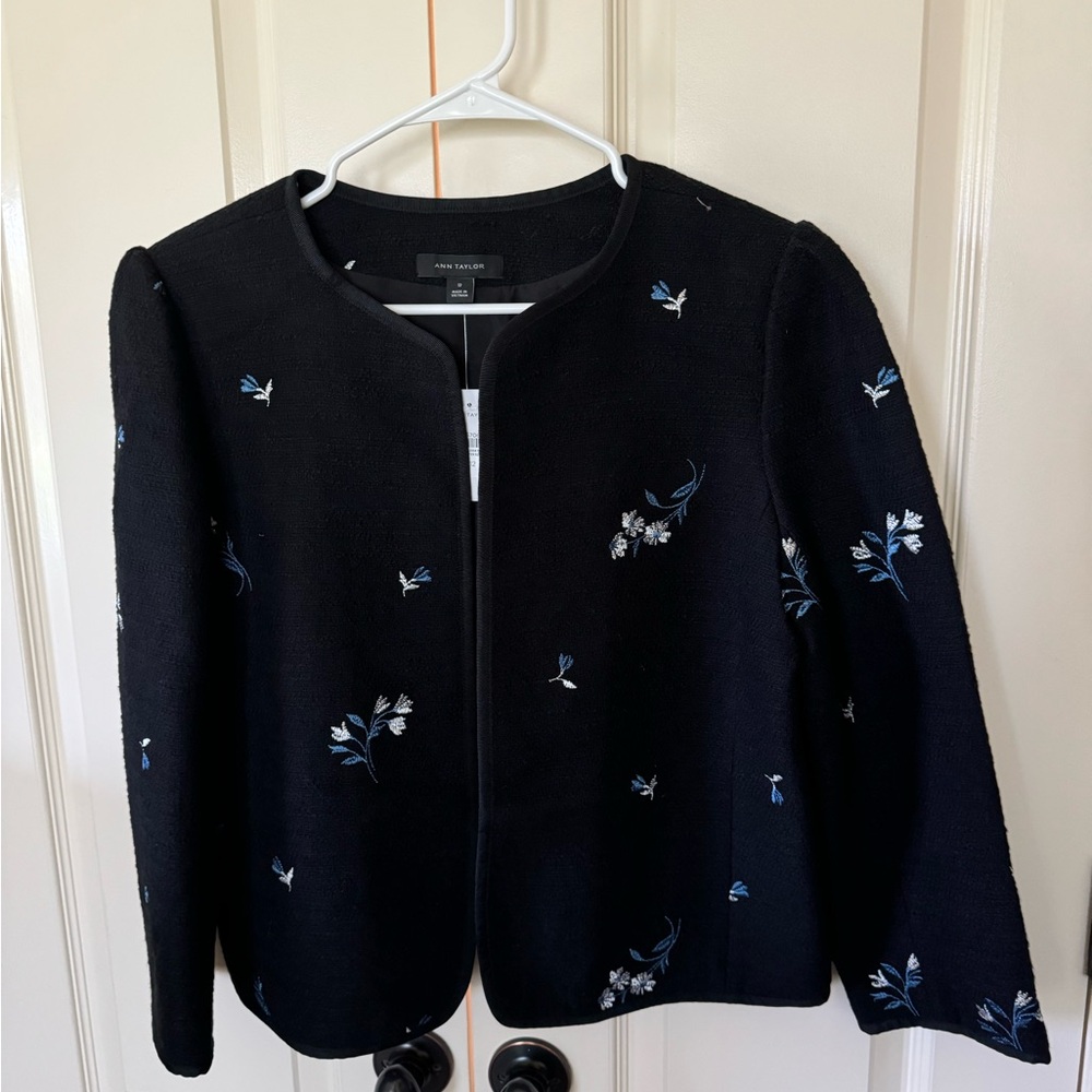 Ann Taylor - Size 12 - Embroidered Jacket